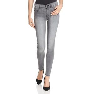 Hudson Gray Nico Mid Rise Ankle Super Skinny Stretch Jeans Size 29